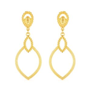 Brinco Luxo Gota de Gala Ouro 24k