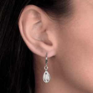 Brinco Búzios Ouro Branco