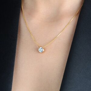 Colar Ponto de Luz Zircônia