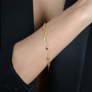 Pulseira Sara Banhado a Ouro