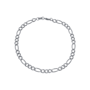 Pulseira  Masculina Elo  Ouro Branco