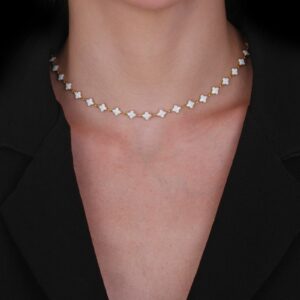 Colar Bianca Banhado a Ouro